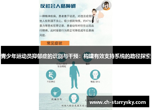 青少年运动员抑郁症的识别与干预：构建有效支持系统的路径探索